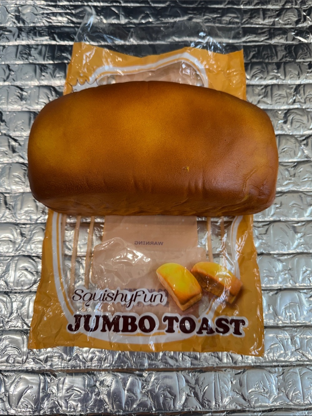 SquishyFun Jumbo Toast Squishy